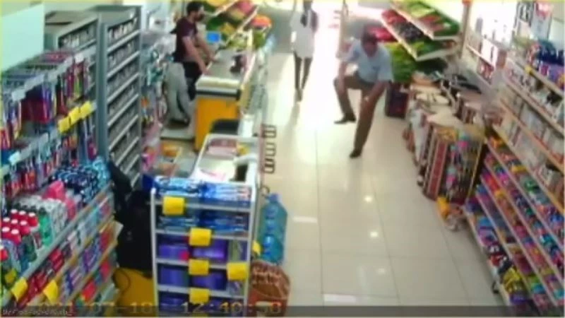 Bursa’da maskeyi öyle bir yerinden çıkarttı ki görenler şaşkına döndü
