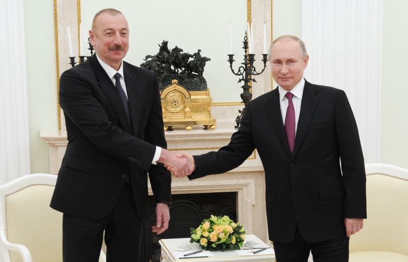 Putin ve Aliyev, yarın Moskova’da görüşecek
