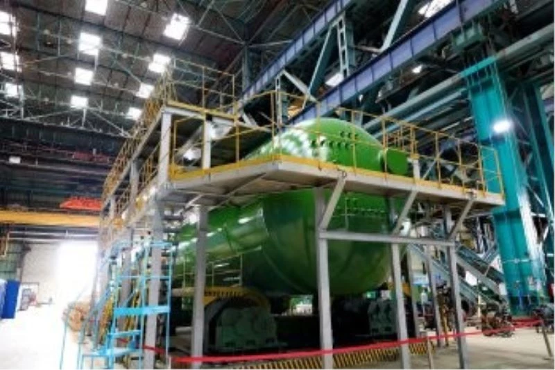 Akkuyu NGS’nin ikinci güç ünitesinde yer alacak buhar jeneratörü üretildi
