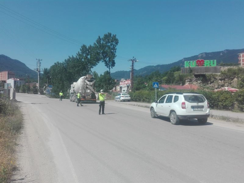 Kumru’da trafik denetimleri sürüyor
