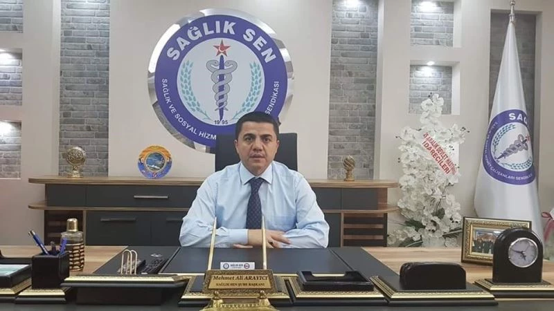 Sağlık-Sen Şube Başkanı Arayıcı’dan memurun hakkını koruyalım çağrısı
