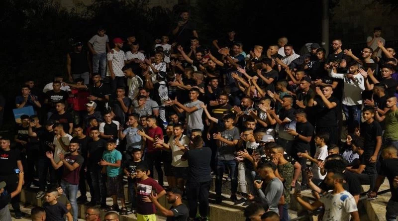 İsrail güçleri, bayramı kutlayan Filistinlilere saldırdı
