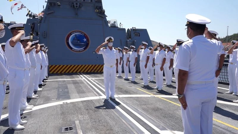 Türkiye’nin göz bebeği TCG Büyükada, Kurban Bayramı’nda nöbette
