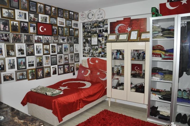 Gara şehidinin ailesine bayram ziyareti
