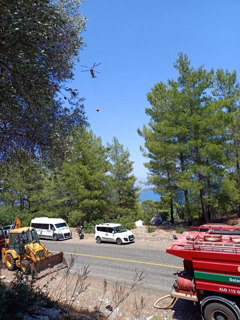 Çabuk fark edildi, hemen söndürüldü
