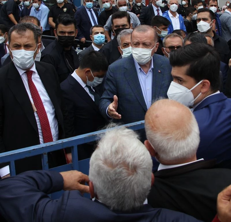 Cumhurbaşkanı Erdoğan: “Ne olur şu yamaçlarda 5 kat, 10 kat binalar yapmayın”
