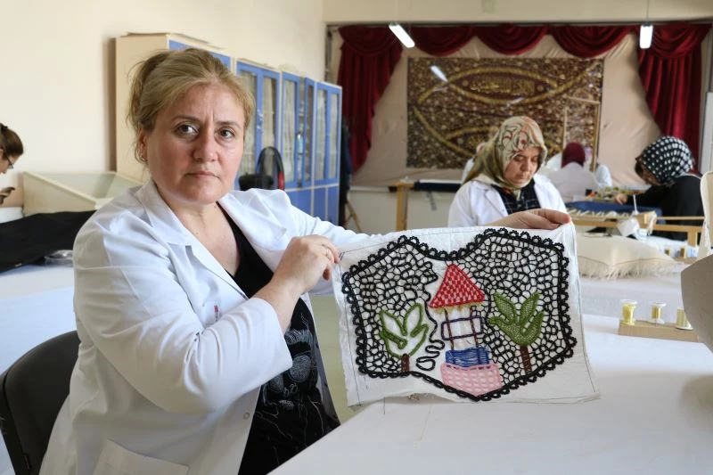 Domuztepe’nin figürleri ilmek ilmek işleniyor
