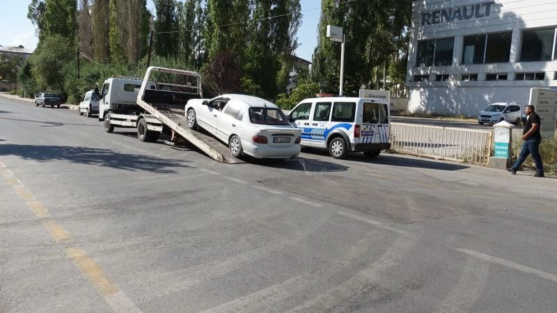 Erciş’te droneli trafik denetim
