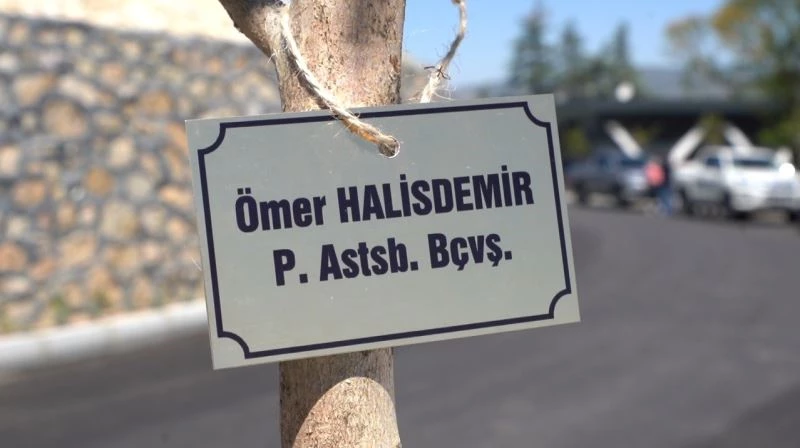 15 Temmuz şehitleri anısına Kirazlıdere’ye fidan dikildi
