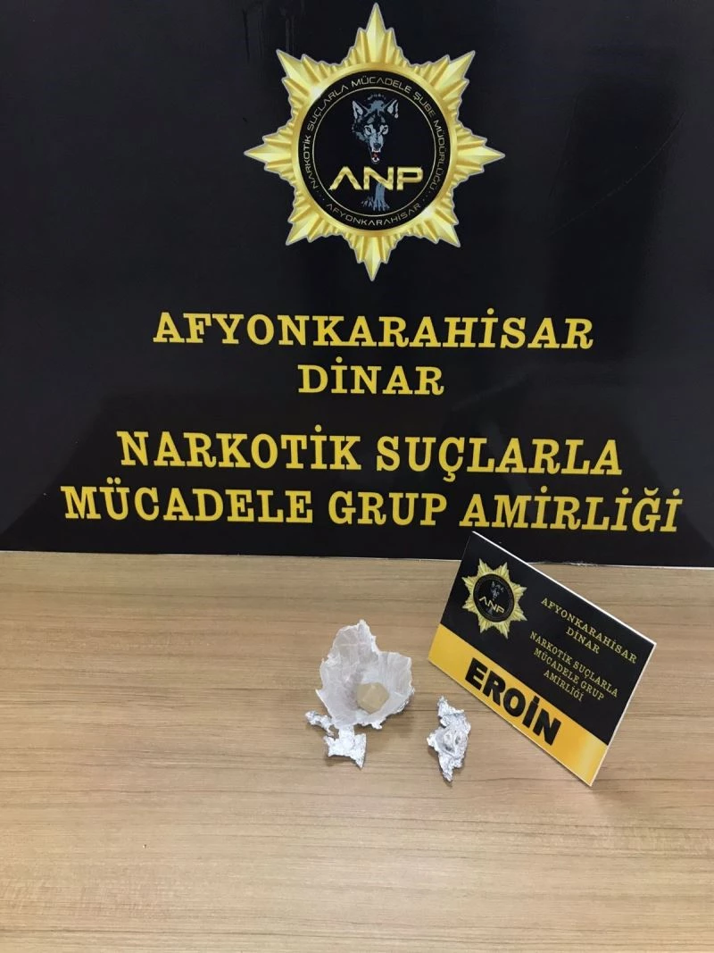 Evciler’de polis eroin ele geçirdi
