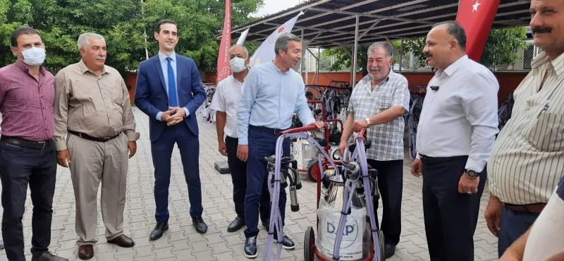 Bölgede sağlıklı süt üretimine DAP desteği
