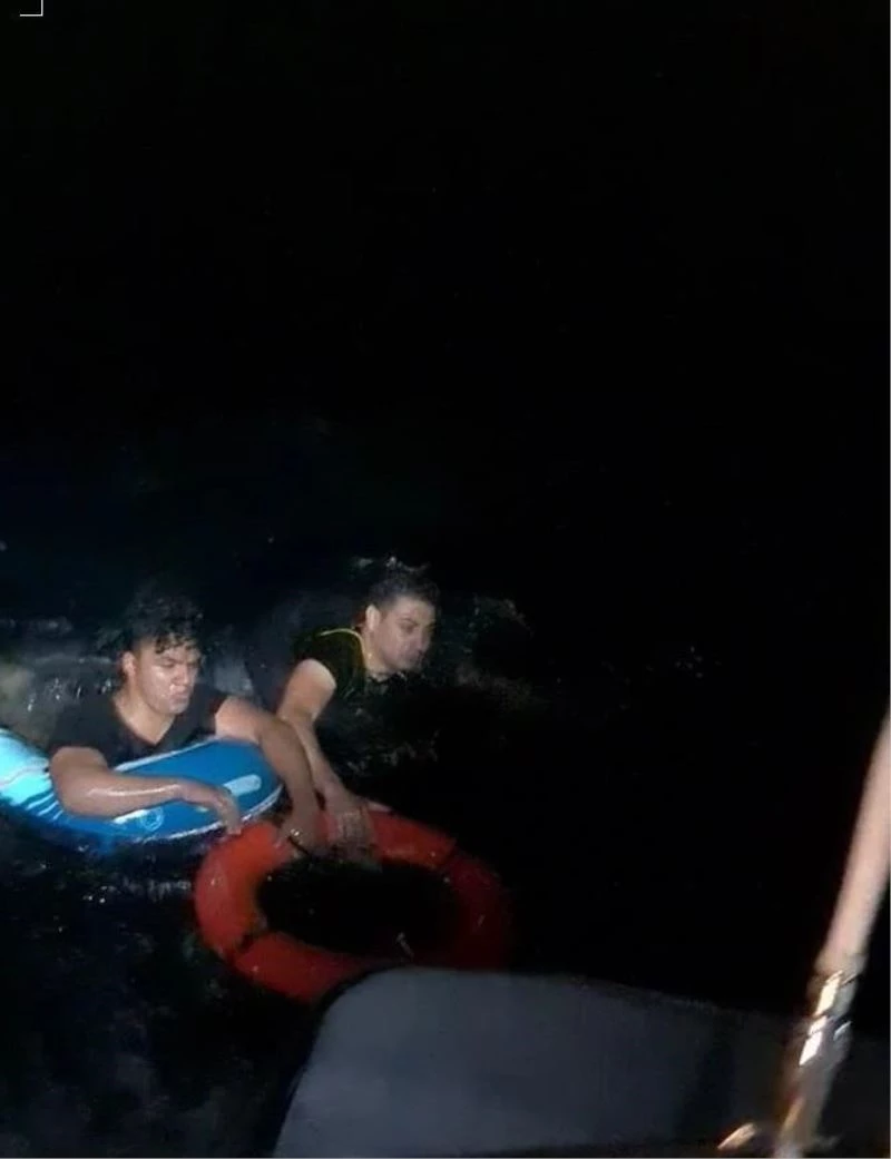 Deniz yatağı ile Yunan Adasına geçmeye çalıştılar
