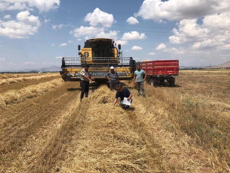 Altıntaş’ta biçerdöver kontrolleri
