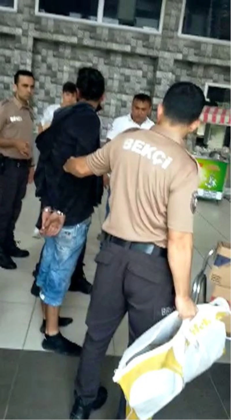  Bekçilerin dikkati hırsızı kıskıvrak yakalattı
