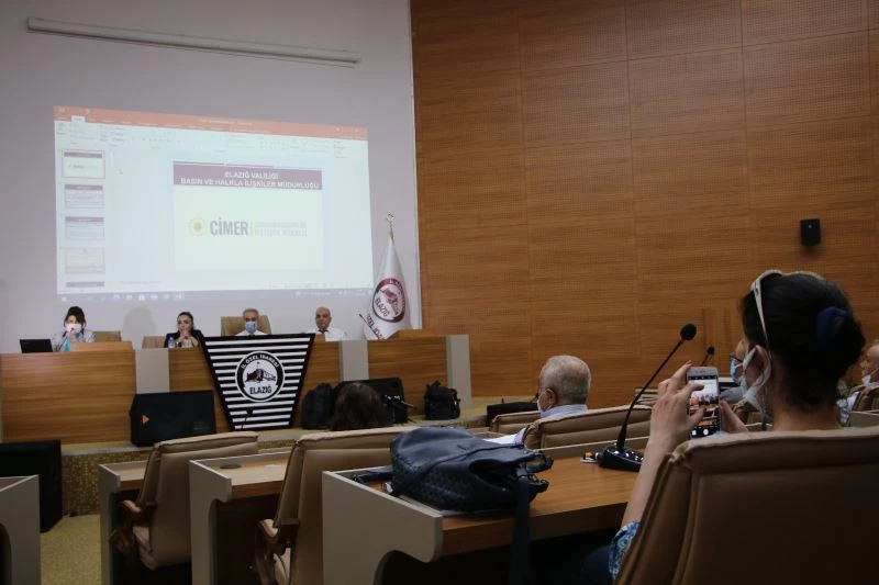 Elazığ’da CİMER ve Açıkkapı personeli bilgilendirildi
