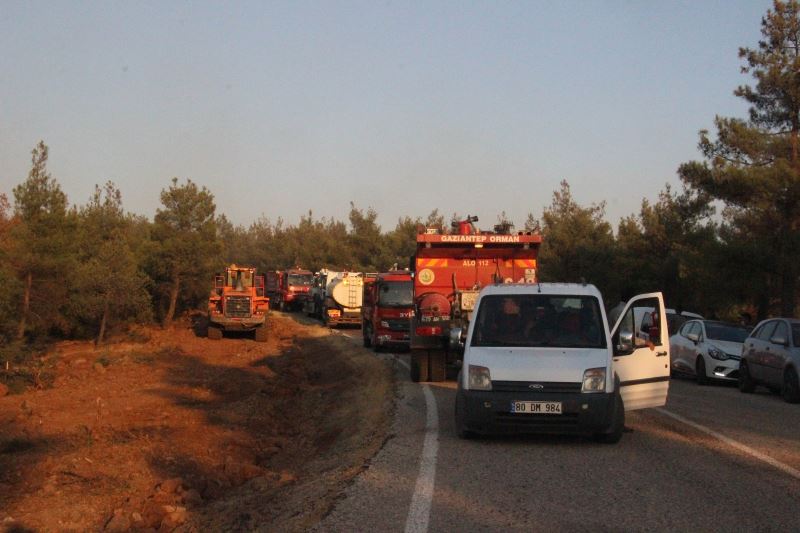 Kilis’teki orman yangını 5 buçuk saatte güçlükle kontrol altına alındı
