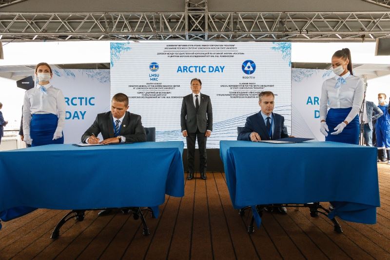 Rosatom ve Moskova Devlet Üniversitesi Deniz Araştırmaları Merkezi, işbirliği anlaşması imzaladı
