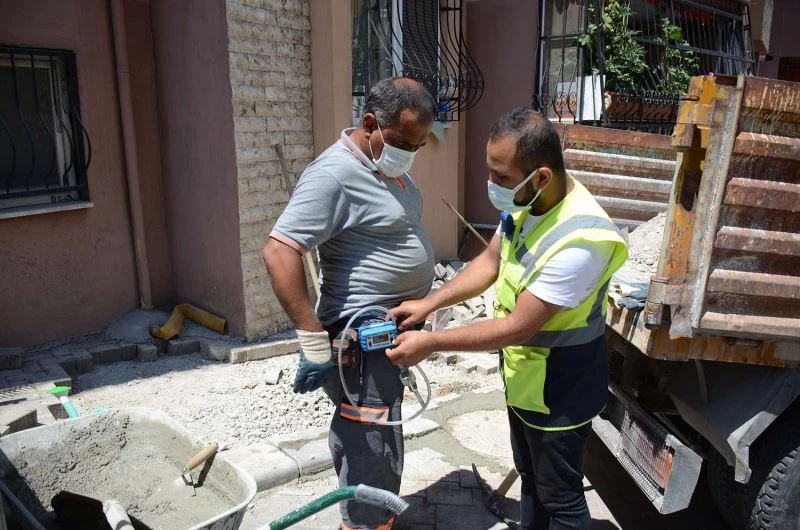 Pamukkale Belediyesi personeline iş hijyeni ölçümü uyguladı
