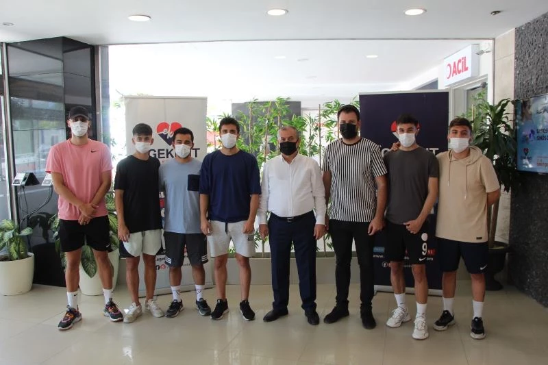 Egekent’ten Kızılcabölükspor’a sağlık desteği
