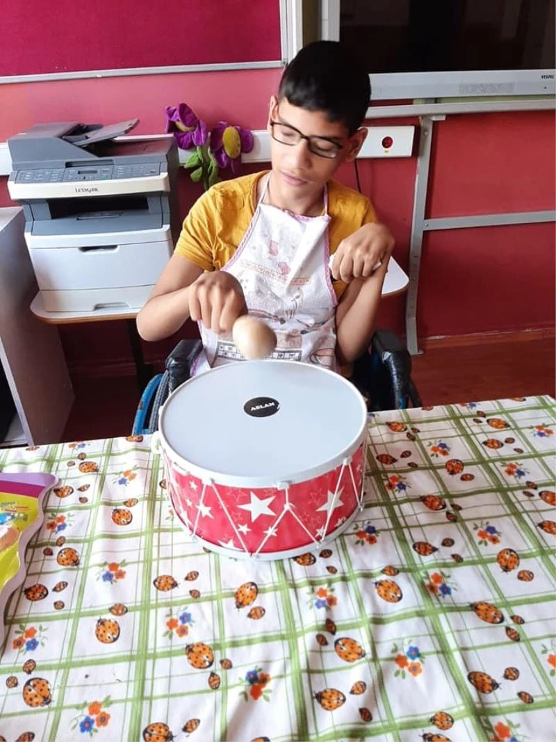 Özel öğrenciler için ’’Telafide bende varım’’ etkinliği
