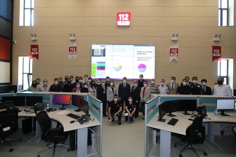 Sinop’ta acil çağrılar tek numarada toplandı
