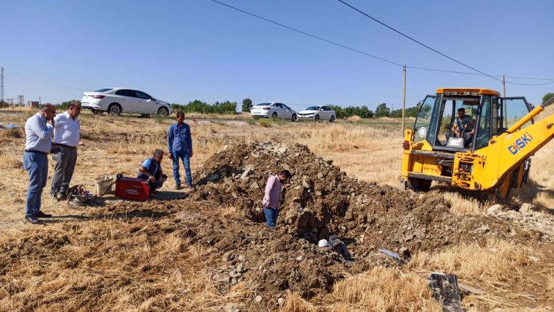 DİSKİ, Ergani ana terfi hattındaki arızayı kısa sürede giderdi
