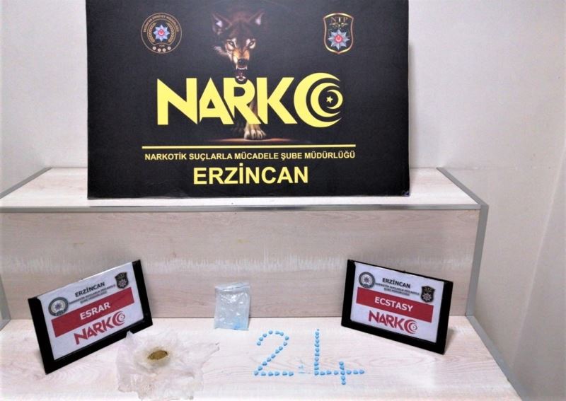 Erzincan’da uyuşturucu operasyonu: 8 kişi gözaltına alındı
