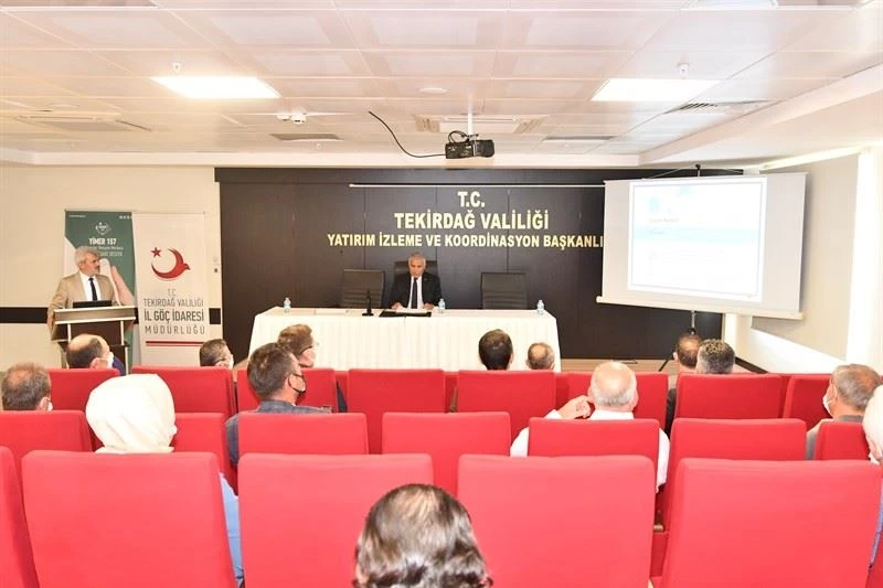 Tekirdağ Valisi Yıldırım: “İnsanlar modern ülkelerde onların imkanlarıyla yaşamayı, iş bulmayı, para kazanmayı arzu ediyorlar”
