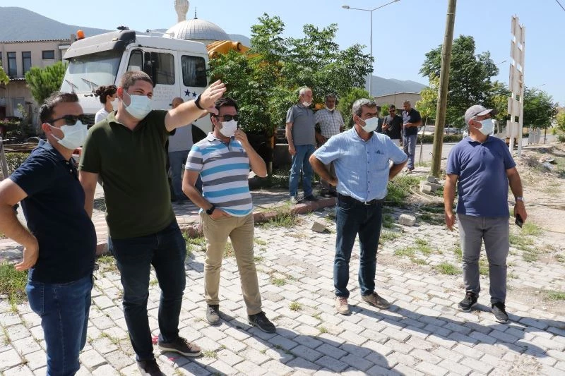 Kırkağaç’ın projelerinde çalışmalar hızla devam ediyor
