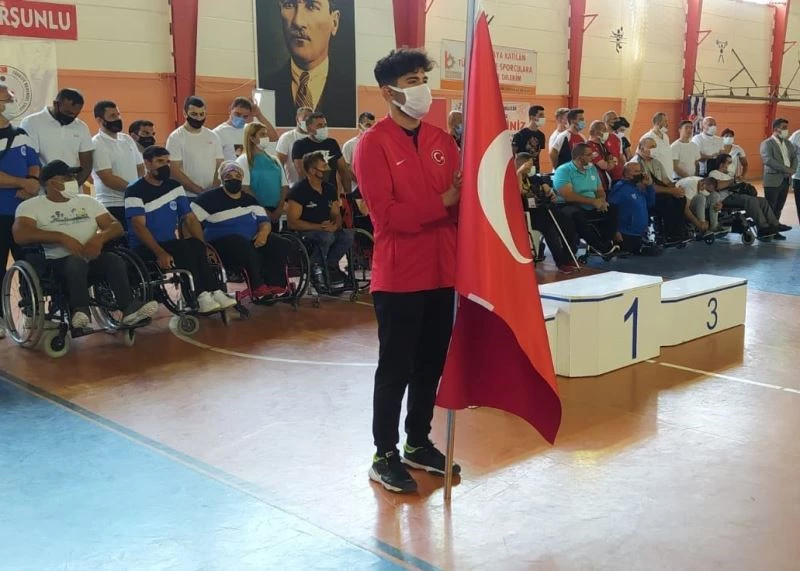 Şanlıurfalı milli sporcu Abdulsamet Türkiye ikincisi oldu
