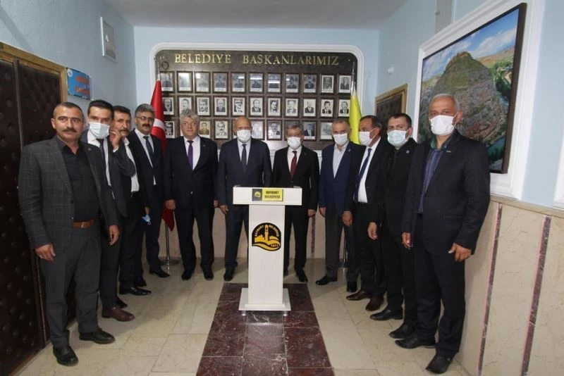 TÜRKAV Genel Başkanı Korkmaz’dan Başkan Pekmezci’ye ziyaret
