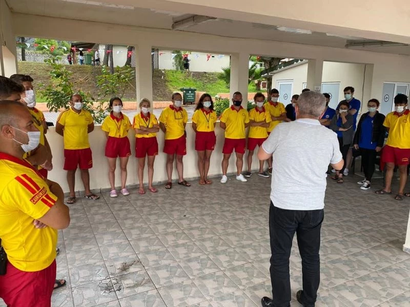 Cankurtaranlara eğitim verildi
