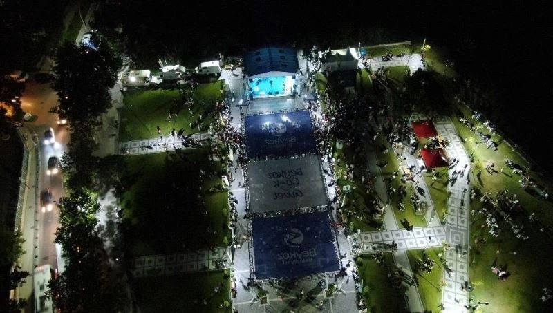 Beykoz sahilde Koliva ile Karadeniz rüzgarı esti
