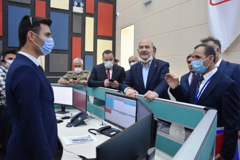 İçişleri Bakanı Soylu GAMER’i ziyaret etti
