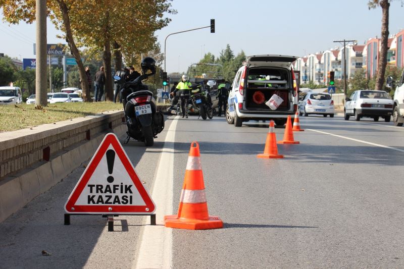 Aydın’da Haziran ayında 655 trafik kazası meydana geldi
