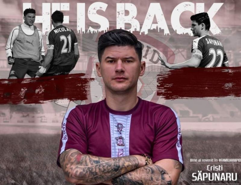 Cristian Sapunaru Rapid Bükreş’e transfer oldu
