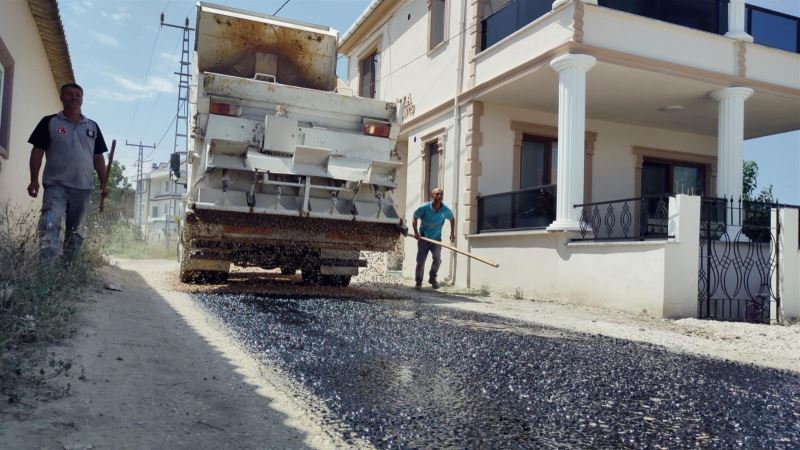 Erdek Paşalimanı Adası yolları yapılıyor
