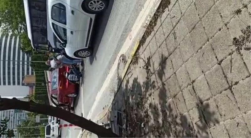 (Özel) Ümraniye’de düğün konvoyunu durduran şahsın yediği 