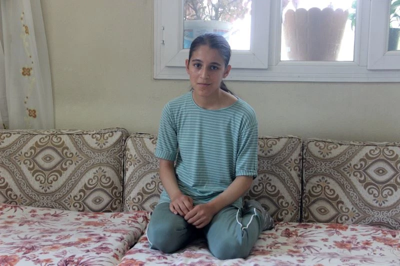 Şanlıurfalı 13 yaşındaki hentbolcu Merve Akpınar duygularını anlattı
