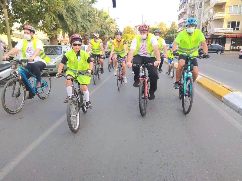 Aydın’da “Telafide bende varım” bisiklet turu ile devam etti
