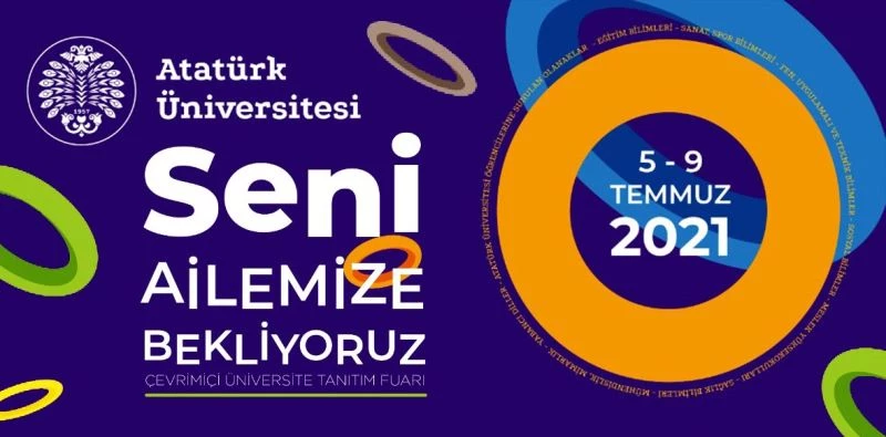 Atatürk Üniversitesinde çevrim içi üniversite tanıtım fuarı başladı
