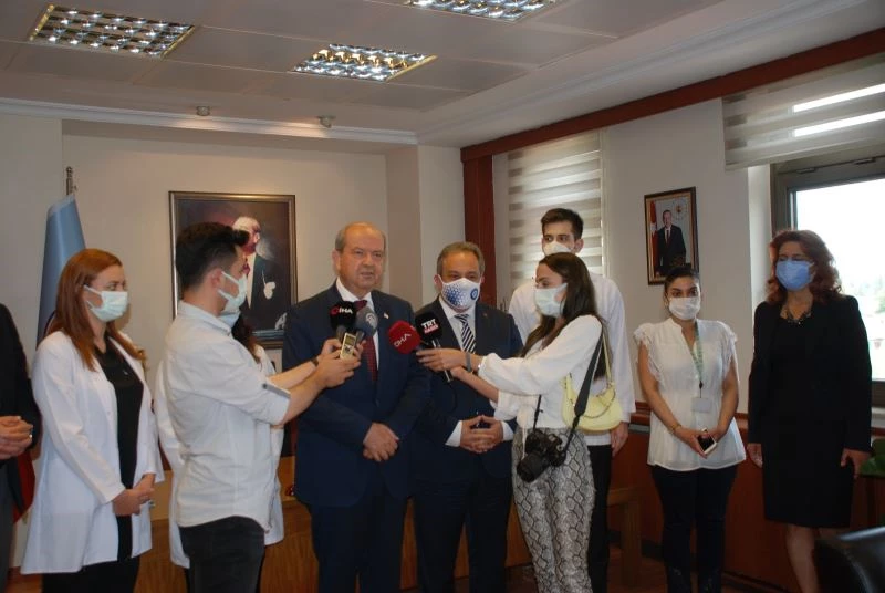 KKTC Cumhurbaşkanı Tatar: “Biz netice itibariyle tekiz ve biriz”
