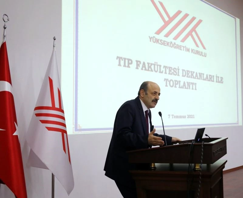 YÖK’te tıp fakültesi dekanları ile toplantı
