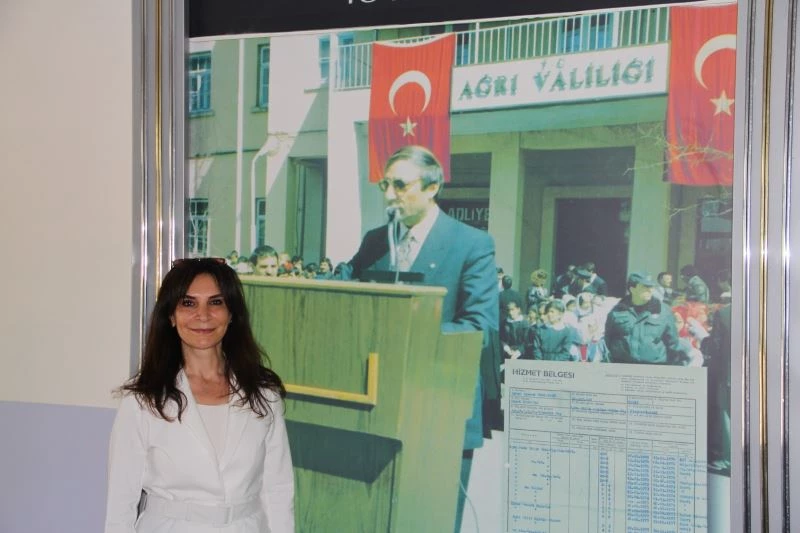 Ağrı Eski İl Milli Eğitim Müdürü İsmet Ömeroğlu’nun kızından anlamlı ziyaret
