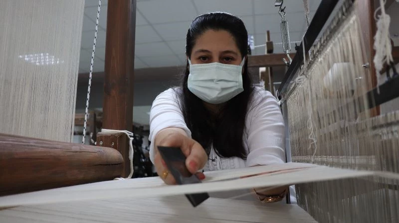 2 bin yıllık Kandıra bezi, dokuma tezgahlarında yeniden canlanıyor
