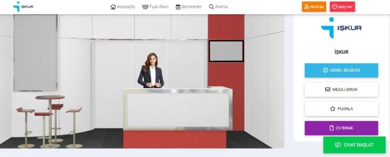İşverenler sanal fuarda iş arayanlarla buluşuyor
