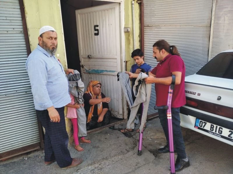 İş adamlarından engellilere destek
