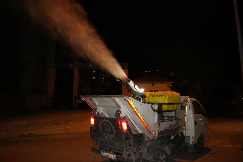 Bitlis Belediyesinden sivrisinekle mücadele çalışması
