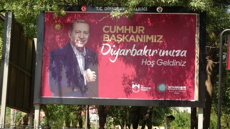 Diyarbakır Cumhurbaşkanını karşılamaya hazır
