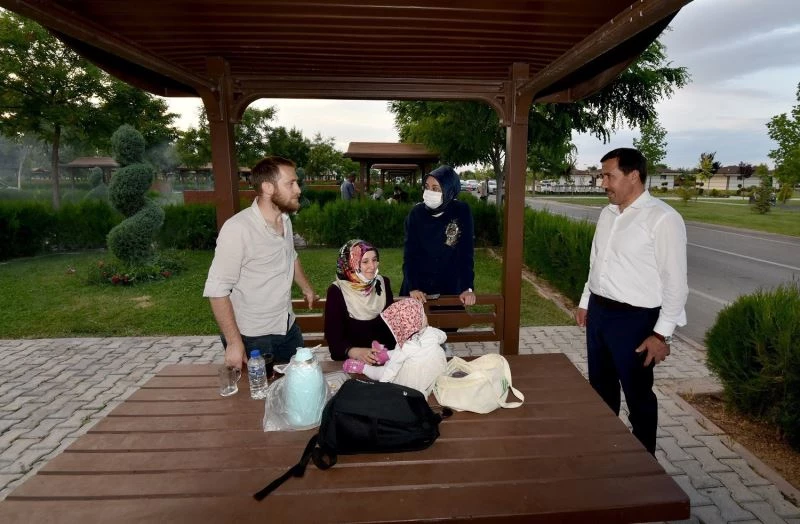 Kılca ve Samancı piknik bahçesinde vatandaşlarla buluştu
